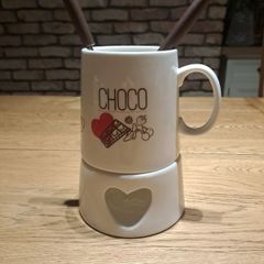 Chocolate/cheese fondue