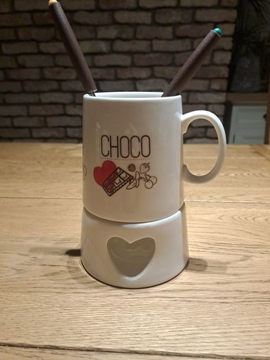 Chocolate/cheese fondue