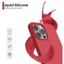 Liquid Silicone Shockproof Case For iPhone 13 Pro Max Luxury Soft Phone Cover Red New - FHT5IP13PMLK Image 7