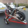 motorbike trailer track day transport Image 5