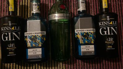 Irish Gin empty Bottles