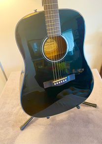 FENDER CD 60 V3 DS Dreadnought Acoustic Guitar + Extras