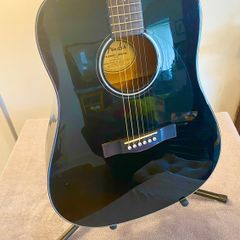 FENDER CD 60 V3 DS Dreadnought Acoustic Guitar + Extras