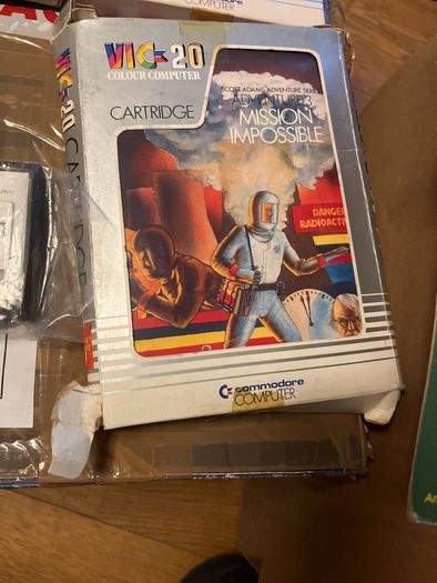 Ultimate Vintage Commodore VIC20 Lot. 5 Boxed Games, Hardware N Rare Cassettes UK PAL