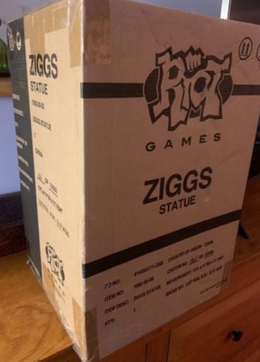 LoL league of Legends Ziggs PVC action figure model 34,5 cm - NEW original box