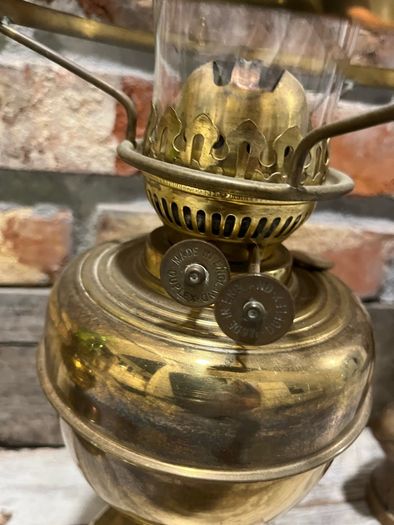 vintage oil lamp