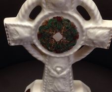 Cre Porcelain Irish Celtic Cross