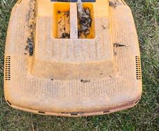 2 lawnmower boxs