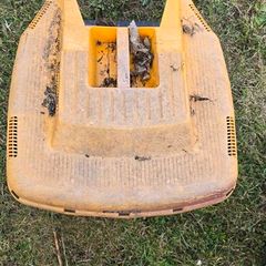 2 lawnmower boxs