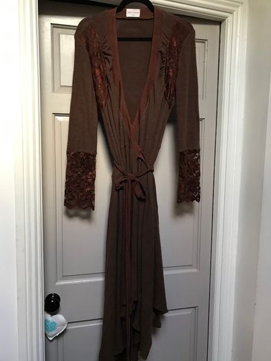Tyrell & Brennan Wool Wrap Dress