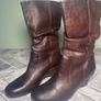 BNIB Faith Ramazon Ladies Brown Leather Tall Boots UK6 EUR39 Image 5