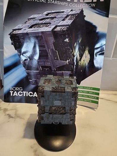star trek eaglemoss borg tactical cube