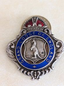 Silver and Enamel medal