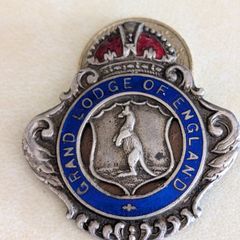 Silver and Enamel medal