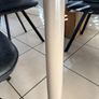 Extendable glass dining table &4 chairs Image 6
