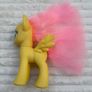 My Little Pony Styling approx. 21 cm.  Fluttershy Brushable Pony 2013 Used Please see photos Image 6