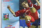 2001 St. Patrick's Athletics v Longford Town - League of Ireland Premier Division Programme