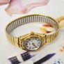 Vintage Swiss Watch Swatch Irony Gold plated Swiss made Lady's Quartz from 1990s Image 9