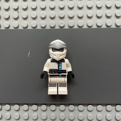 lego ninjago njo0557 Zane minifigure- Legacy, Sons of Garmadon Robe