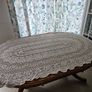 Lace Oval Tablecloth Image 2