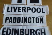 1970s British Railways Parcel Coach  Paper Window Labels. 22 euro Inc postage