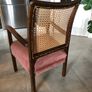 Antique Rattan Armchair Image 3