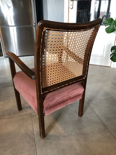 Antique Rattan Armchair