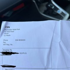 Credit note Right Price Tiles Navan