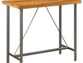 Bar Table Solid Reclaimed Teak 120x58x106 cm