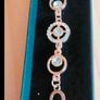 Rosegold bracelet with dimantes new Image 2