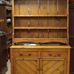 19th Century Irish Pine Kitchen Dresser