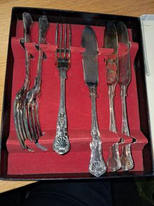 Newbridge cutlery Vintage fish eaters set