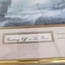Pair of antique ships Framed prints.  Beating Off a Lee Shore and A Fresh Breeze. Image 7