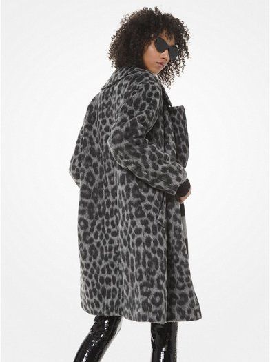 Glamorous Leopard Print Coat