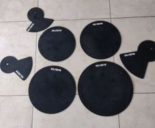 Vic Firth drum and cymbal dampners.