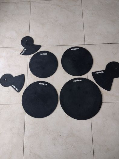 Vic Firth drum and cymbal dampners.