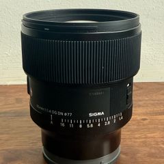 sigma 85mm 1.4 DG DN ART lens