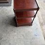 Antique Mahogany Three Tier table Image 3