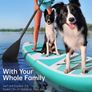 Paddle Board Stand Up Paddle Board Inflatable Paddleboard SUP Board with Premium Full Accessories 120"x30"x6" for Youth & Adults Have Fun in Oceans, River and Lakes (FREE POSTAGE) Image 4