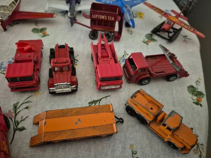 large Vintage Diecast Toy Collection Matchbox, Corgi, Batman & More
