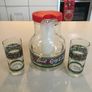 Coca Cola rare Tiffany style Jug set Made in Italy in the 70's . 50 + years old Image 2