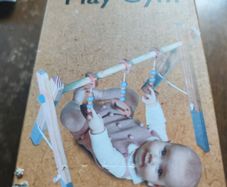 Nuby Foldable Wooden Baby Play Gym