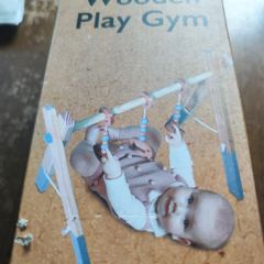 Nuby Foldable Wooden Baby Play Gym