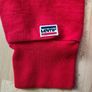 Mens jumper pullover sweater Levis Levi's red blue white Image 5