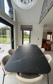 Calligaris Seashell dining table & 8 Calligaris chairs