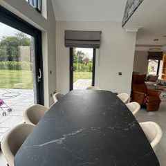 Calligaris Seashell dining table & 8 Calligaris chairs