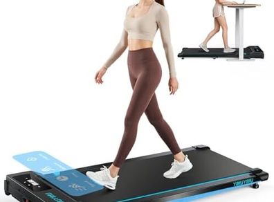 Walking Pad with 8% Incline, 10km/h Under Desk Treadmill for Home, 2.75HP Quiet Portable Treadmill