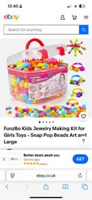 Kids jewellery making kit !!