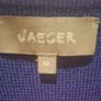 Jaeger 100% wool blue longline cardigan, size M Image 3