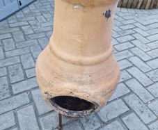 Clay Chiminea